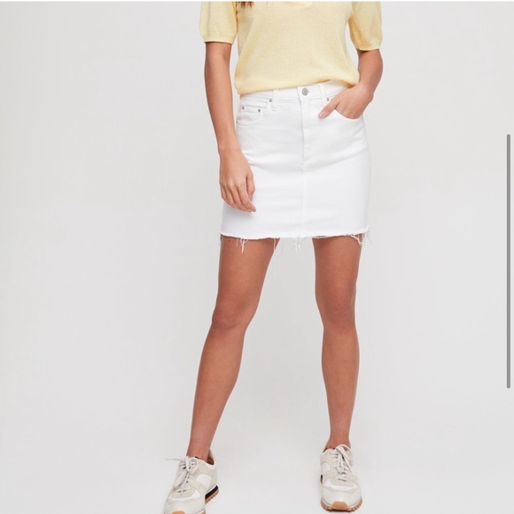 Wilfred white denim skirt size 00 - Picture 8 of 10